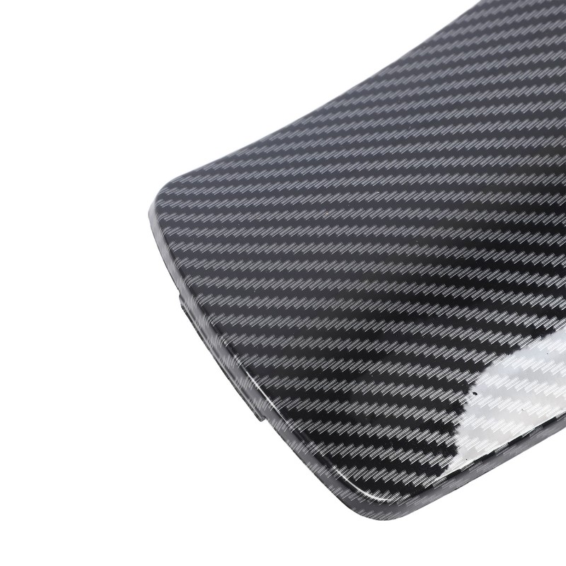 Carbon Fiber Style Fuel Tank Cap Cover Stylish Scratch Proof