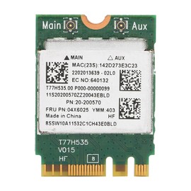 RTL8723BE 2.4 GHz Wireless Bluetooth 4.0 PCI-E 802.11 a/B/G/N WLAN Adaptador WiFi de Tarjeta de Red, para B40-30 / N40-30 / B40-70 / N40-70 / B40-45 / N40-45, Etc.