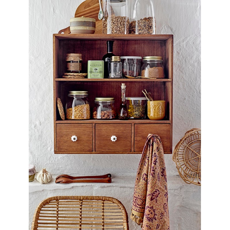 Bloomingville Bread Basket, Natural, Rattan, Set of 2