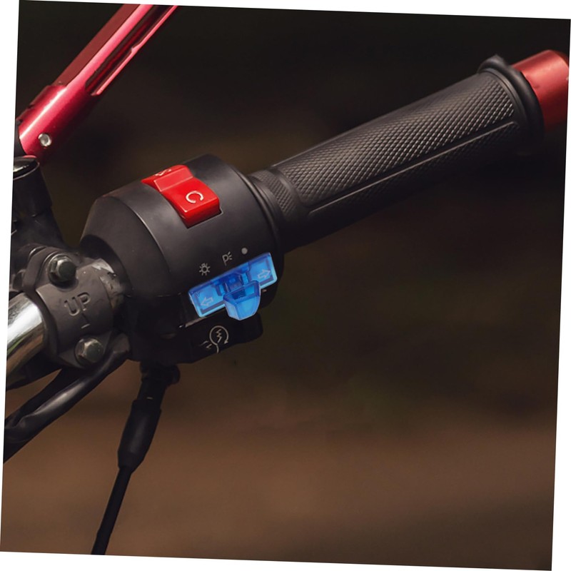 Mikinona 1 Set Motorcycle Handlebar Switches Durable Headlight Turn Signal
