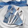 KEAWELL Premium Astra Flatware Set, 45-Piece Silverware Set for 8,