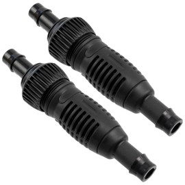 AERZETIX – Set mit 2 Wasserfiltern mit Maschen für 14-mm-Schlauch, automatisches Tropfbewässerungssystem – Gewächshaus, Gemüsegarten, Gartenbau