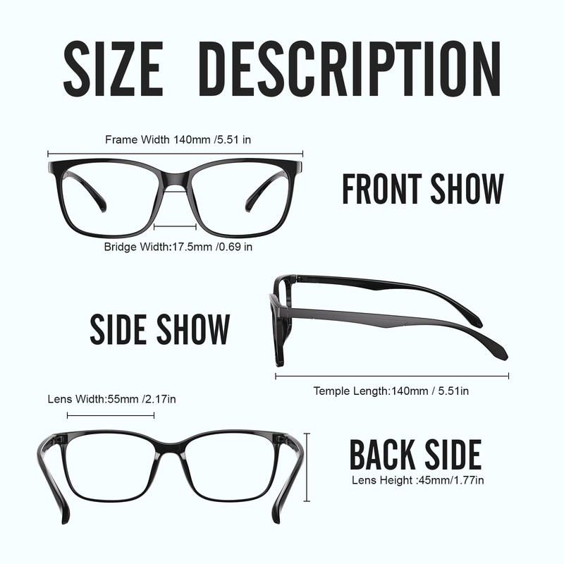 logclub Blue Light Glasses For Men & Women - Anti