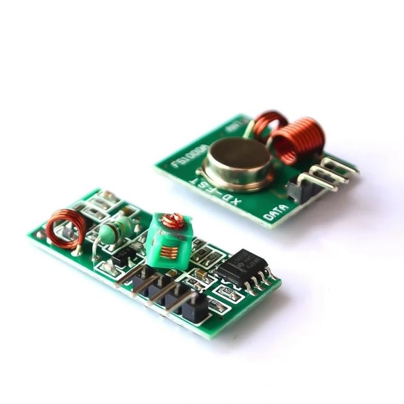 433 Mhz RF Transmitter and Receiver Module Link Kit for