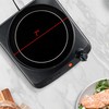 OVENTE Countertop Infrared Single Burner, 1000W Electric Hot Plate with