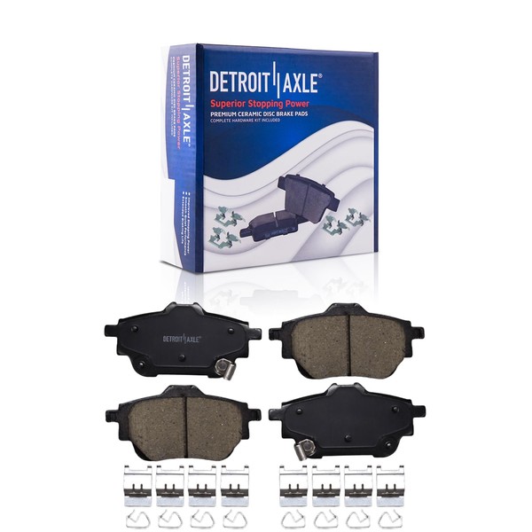 Detroit Axle - Rear Brake Pads for 2020-2023 Nissan Sentra