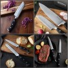 Mc Cook Knife Set, 15-Piece Kitchen Knife Set with Block