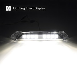 LUXEMOTO Front Bumper Light for Can-Am Ryker All Models, LED Auxiliary Light Kit HeadLight Daytime Running Lamp for Can-Am Ryker 900, 600, Sport, and Rally Editions 2019-2023 Accessories