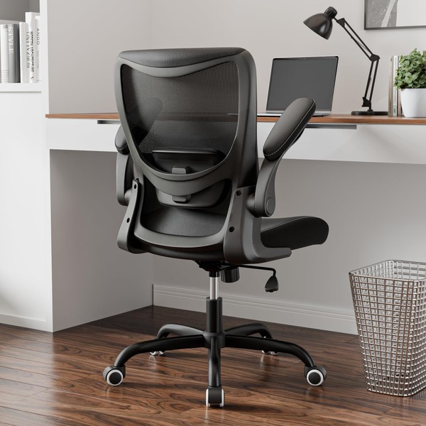 MUXX.STIL Office Chair, PU Leather Ergonomic Desk Chair with Adjustable
