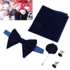 5pcs Tie Bow Set Easy Handle Classic Elegant Men's Tie
