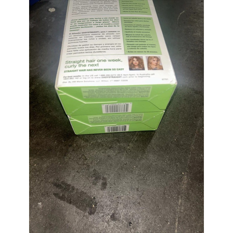 EASY STRAIGHT STYLING SOLUTIONS 2 EASY STRAIGHT 1 Week Temporary