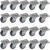 Dörner + Helmer Set of 20 Furniture Castors 30 mm