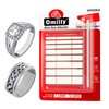Omilly Ring Sizers for Loose Rings, 144-Pack 16 Sizes 6