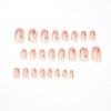 SPEVERT 24pcs Almond Medium Press on Nails Moon Stard Glitter