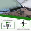 Tecledsn 2PCS Front Windshield Washer Nozzles, Washer Nozzle Kit, Washer