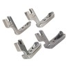 4PCs Presser Foot Sewing Machine Accessories Durable Crafts Stainless Steel