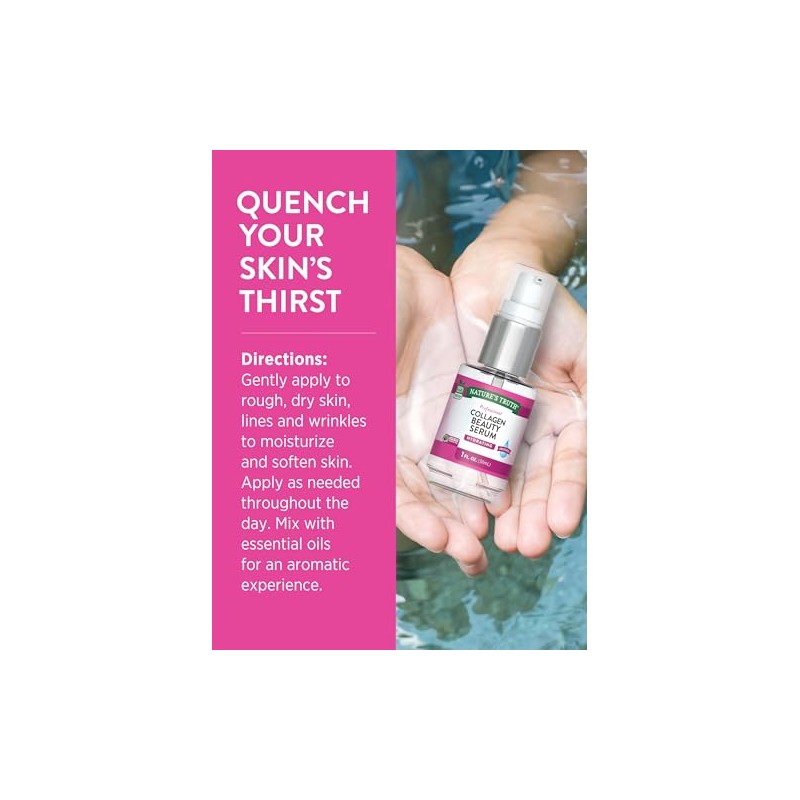 Natures Truth Collagen Serum, 1 Ounce