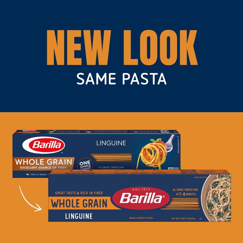 Barilla Whole Grain Linguine Pasta, 16 oz. Box (Pack of