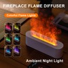 YALEDI Fireplace Flame Diffuser, Aromatherapy Essential Oil Diffuser, 150ml Cool