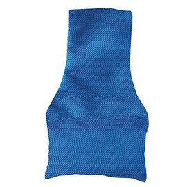 Smitty Officials Football Thrown Down Single Side Bean Bag, Royal Blue