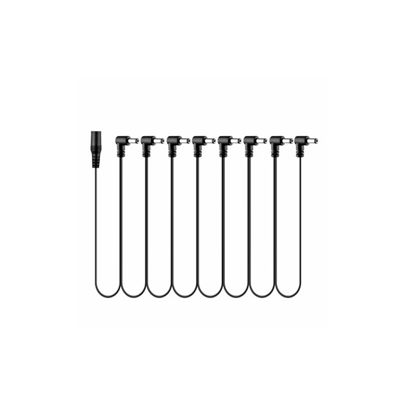 FITE ON 8-Way Daisy Chain Cable Compatible with Electric Guitar