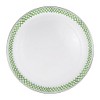 Golden Rabbit Enamelware - 20" Large Tray (Green Scallop)