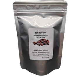 Schisandra Berry - "NEW CROP" Schisandra chinensis Dried Loose Berry from 100% Nature (4 oz)