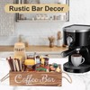 Wooden Coffee Pod Holder Coffee Station Organizer for Countertop Kcup