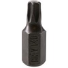 T40 Torx Star Bit 30mm Length 10mm Shank Chrome Vanadium
