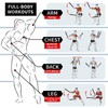 Ropeless Battle Ropes for HIIT Workouts, Cardio & Muscle Training,