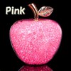TradeWind Feng Shui Good Luck Apple, Interior Decor, Crystal Figurine,