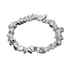 CrystalAge Howlite Gemstone Chip Bracelet