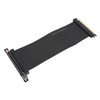 PCIE4.0 X16 Riser Cable 9.8in Length Right Angle High Speed