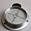 Large Flanged Metal Circular Angle Spirit Bubble Degree Level (Green