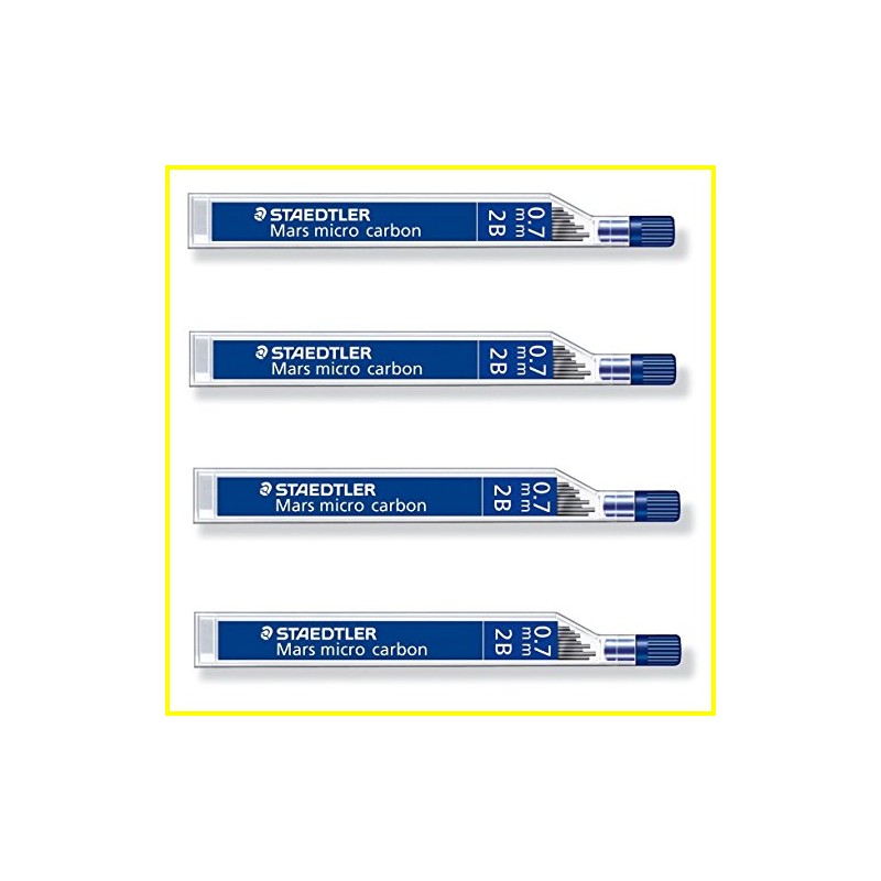 STAEDTLER Mars micro carbon 250 0.7mm 2B - Pencil lead