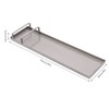 Silencear Concrete Stainless Steel Knee Boards, 28'' x 8'' Concrete
