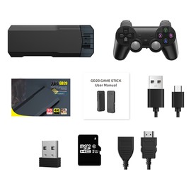 Game Stick 2.4G Wireless Controller HD Video Game Console 4k HD Video Game Console 64G