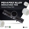 Poly Pex-A Expansion Tee Fitting 1/2" x 1/2" x 3/4",