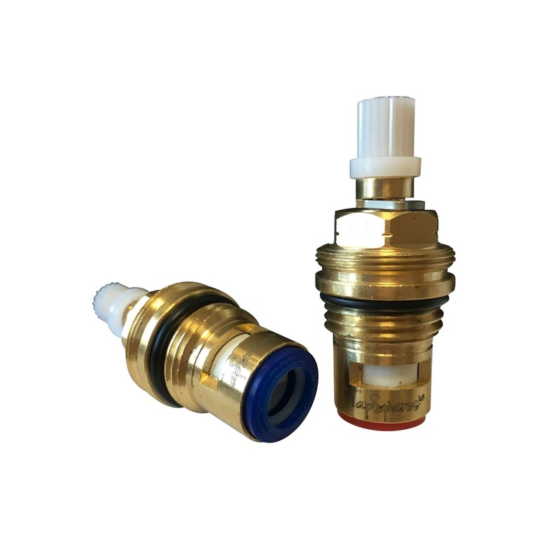 Perrin & Rowe Ionian Lever Kitchen Tap Replacement Valve Pair