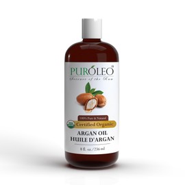 PUROLEO Organic Argan Oil 8 Fl Oz/236 ML