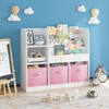 TREATLIFE HOME Organize Kids' Space with Multifunctional Bookcase and Bookshelf,
