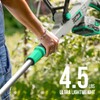 Litheli 20V 12" Cordless String Trimmer/Wheeled Edger, Battery Powered Weed