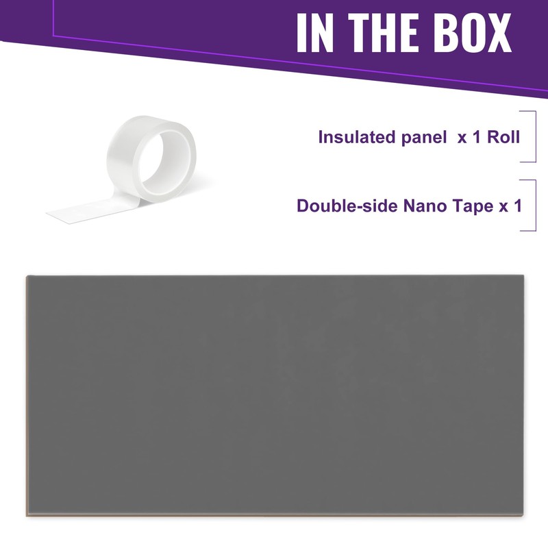 Mxclimate Full Surround Window AC Insulation Foam Side Panels for