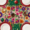 Floral Table Runner Mexican Kitchen Dining Table Decoration for Home