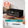 Home Stereo System with CD Player Bluetooth & Radio |