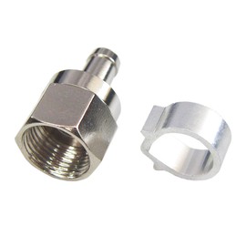 Fuji Parts Shokai 4K8K Broadcasting Compatible Antenna Contact Stopper Pack of 10 F-Type Contact Plug for 4C Aluminum Ring 4C-10P