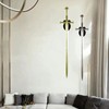 Sword wall mount sword stand wall hook display hanger wall