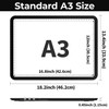 Zocelight Rechargeable A3 Light Board with Built-in Stand & Bag,Super