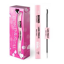 SY-SHUYING Black Lash Bond and Seal for Eye lash Cluster, Long Lasting, Comfortable, Waterproof, 2-in-1 for Sensitive Eyes, 72H Super Flexible Hold Glue, Non Irritating, DIY Lash Cluster Kit 5ml+5ml