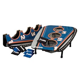 Franklin Sports Bean Bag Toss Yard Game  3 Hole Cornhole Board Set  with 6 Bean Bags                                                                  